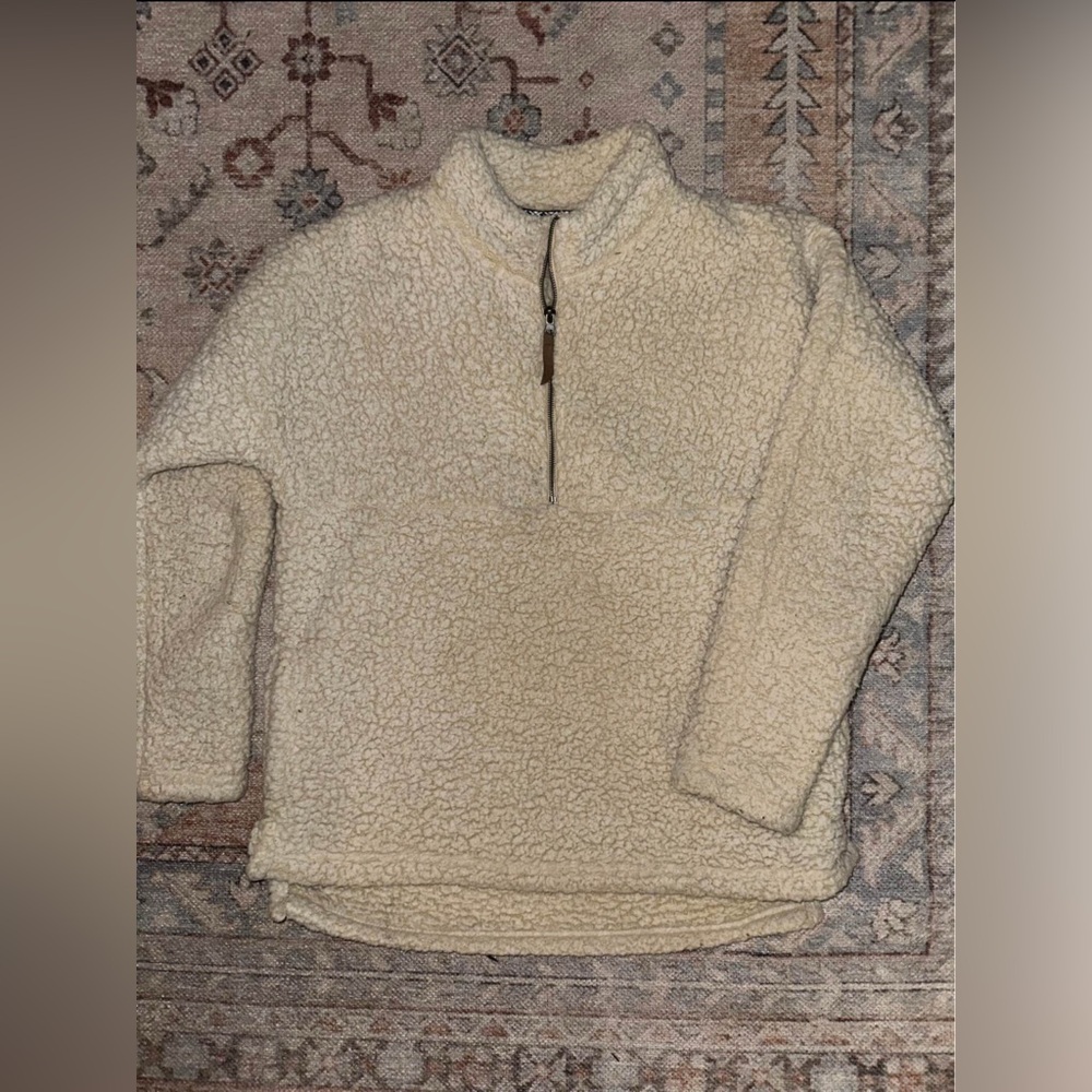 Women's Sherpa Pullover, M